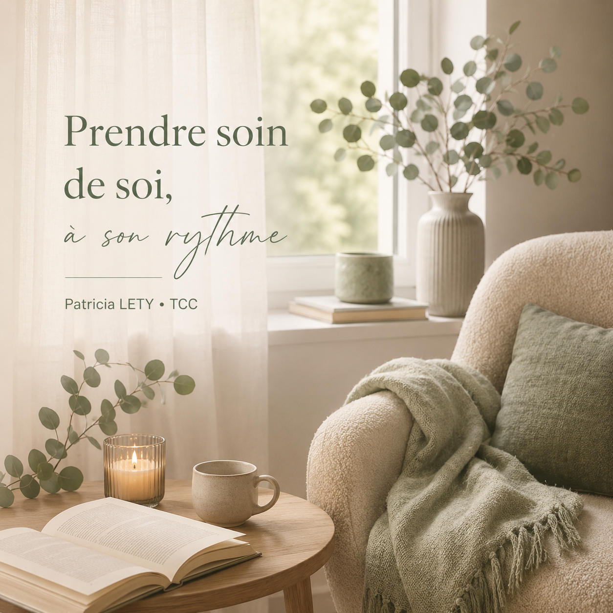 Prendre soin de soi, à son rythme — Patricia LETY, TCC