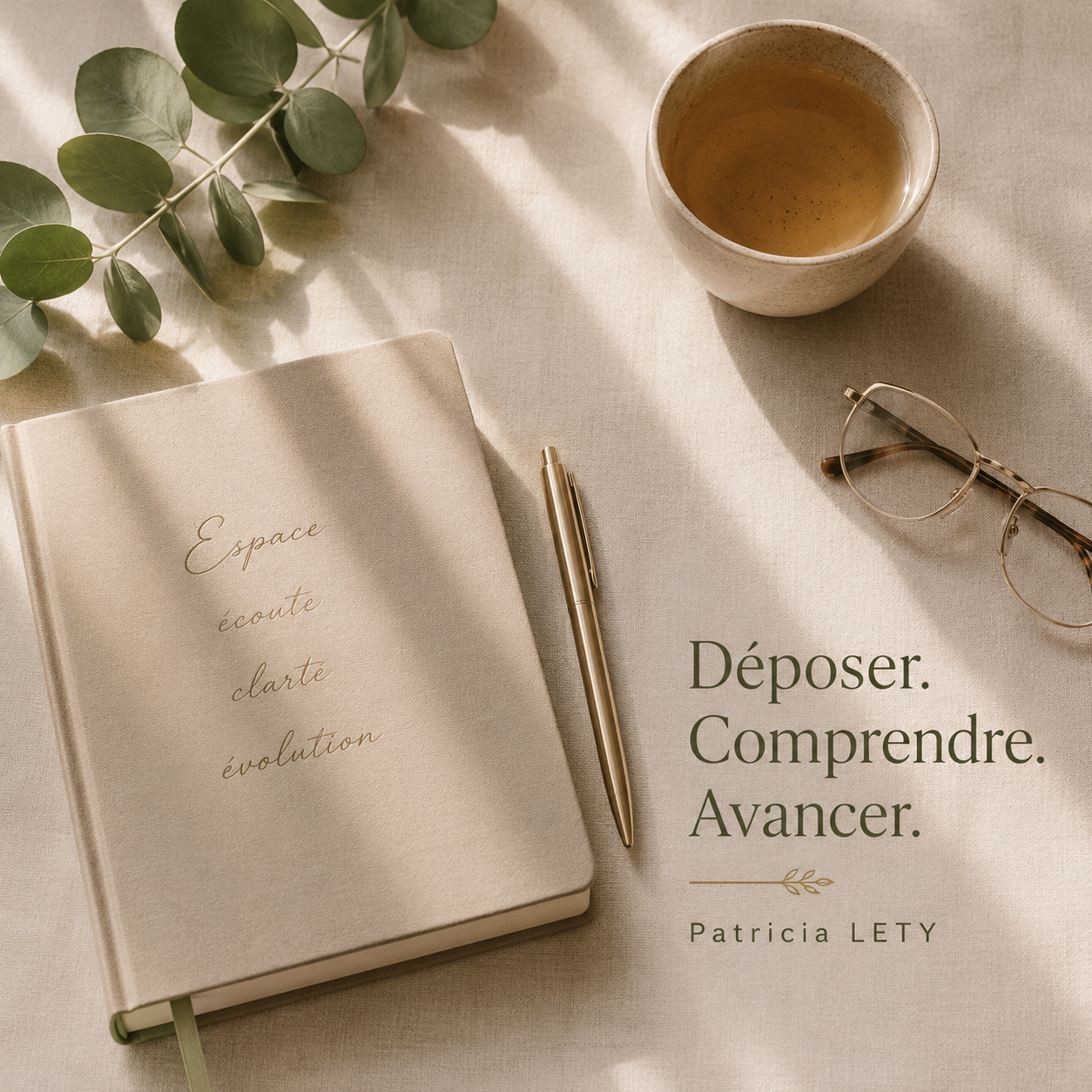 Déposer, comprendre, avancer — Patricia LETY